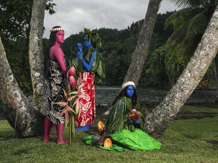 Namsa Leuba, Le Dejeuner (2019), via Boogie | Wall