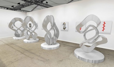 Sculptures by Anton Bakker at Walker Fine Art, via Hamptons Fine Art