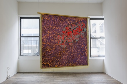 Lisa Alvarado, Thalweg (Installation View), via Bridget Donahue