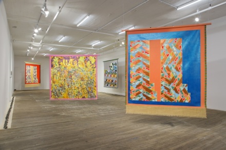 Lisa Alvarado, Thalweg (Installation View), via Bridget Donahue