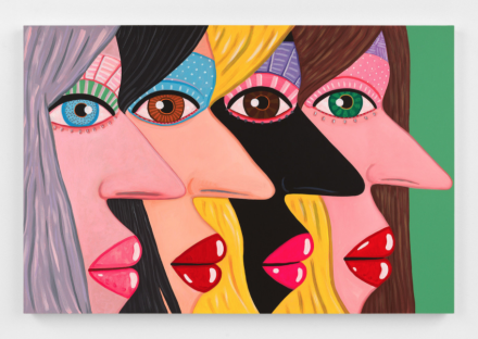 Brian Calvin, Waiting II (2020), via Anton Kern