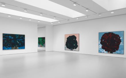 Harold Ancart, Traveling Light (Installation View), via David Zwirner