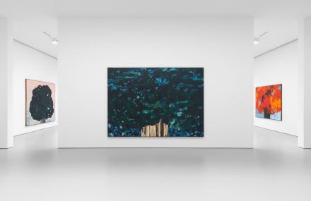 Harold Ancart, Traveling Light (Installation View), via David Zwirner