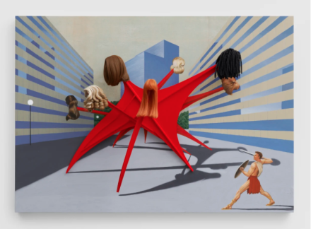 Jim Shaw, One Percent for Art (2020), via Simon Lee