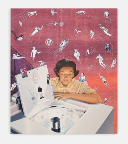 Jim Shaw, Pandora's Box (2020), via Simon Lee