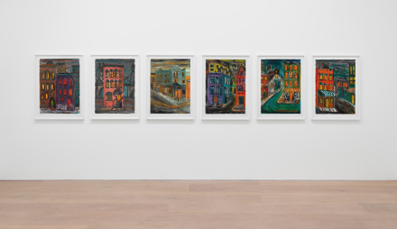 Josh Smith, Spectre (Installation View), vai David Zwirner