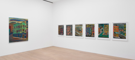 Josh Smith, Spectre (Installation View), vai David Zwirner