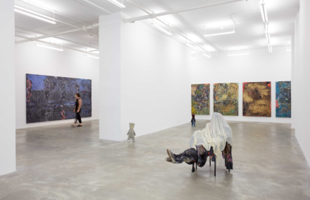 Kevin Beasley, Reunion (Installation View), via Casey Kaplan