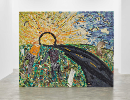 Kevin Beasley, The Road (2019), via Casey Kaplan