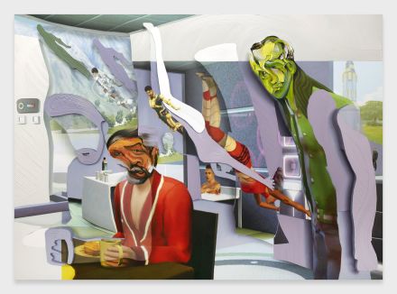 Pieter Schoolworth, Shifted Sims #11 (Into the Future PlantSim Challenge) (2020), via Petzel