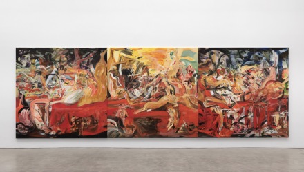 Cecily Brown, The Splendid Table (2019-2020), via Paula Cooper