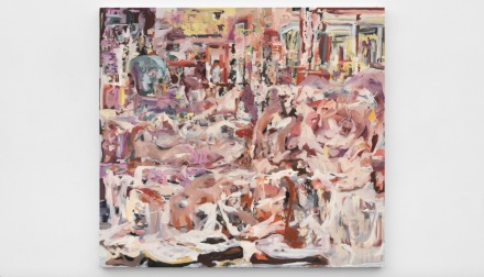 Cecily Brown, Up the Neck (2020), via Paula Cooper