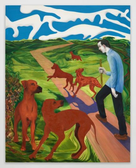 Nicole Eisenman, Where I Was, It Shall Be (2020), via Hauser & Wirth