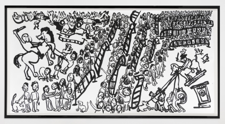 Paul Chan, Kurieren (to cure to heal) (2020), via Greene Naftali