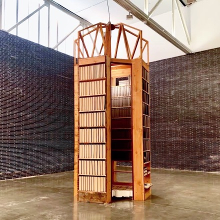 Theaster Gates, Black Vessel (Installation View), via Art Observed