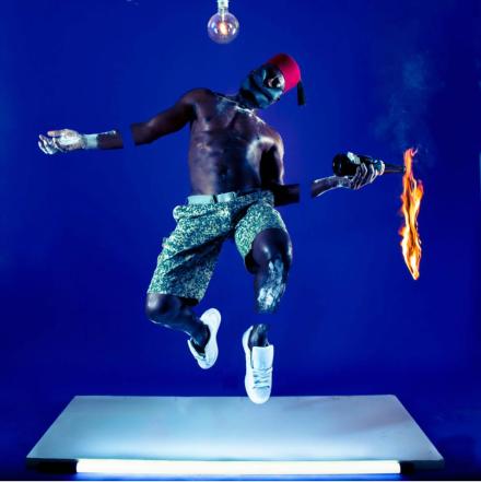 Benji Reid at October, via Untitled