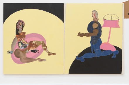 Tschabalala Self, Carpet (2020), via Eva Presenhuber