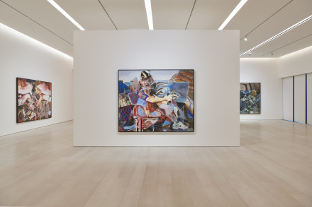 Adrian Ghenie, The Hooligans (Installation View), via Pace