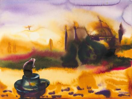 Alexis Rockman, Hagia Sophia (2020), via Sperone Westwater