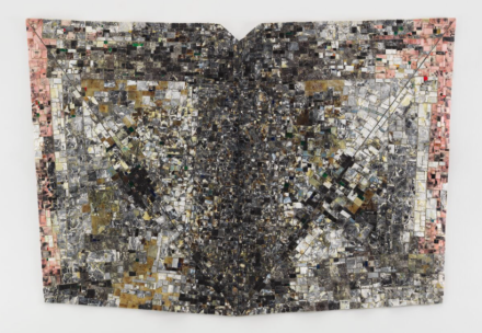 Jack Whitten, Mask II For Ronald Brown (1995), via Hauser & Wirth
