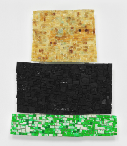 Jack Whitten, Totem 2000 III (2000), via Hauser & Wirth