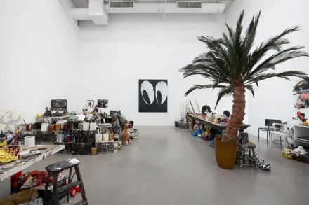 Joyce Pensato, Fuggetabout It (Redux) (Installation View), via Petzel