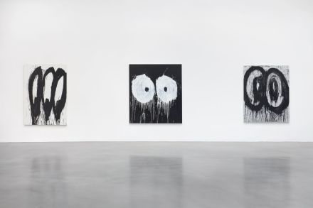 Joyce Pensato, Fuggetabout It (Redux) (Installation View), via Petzel