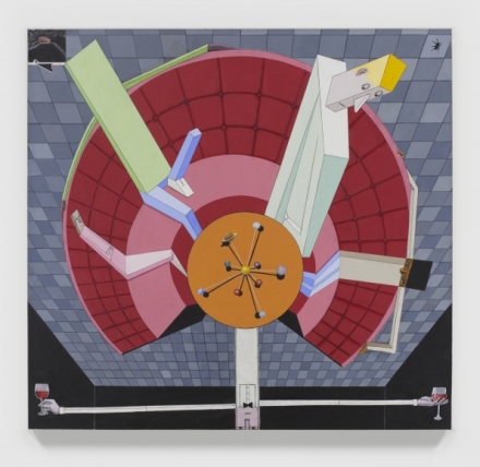 Mernet Larsen, Solar System, Explained (after El Lissitzky), (2020), via James Cohan