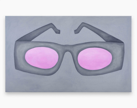 Raphaela Simon, Graue Brille (2020), via Max Hetzler