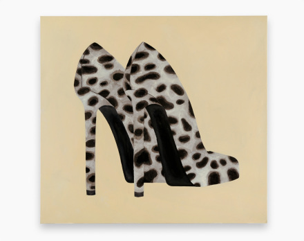 Raphaela Simon, Leopardedpumps (2020), via Max Hetzler