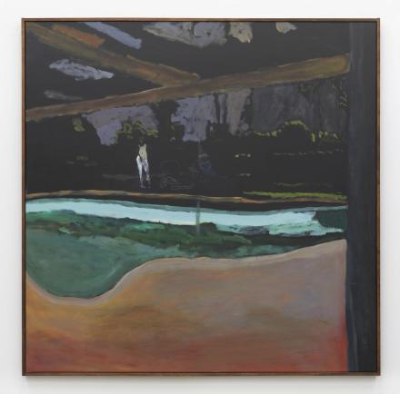 Reggie Burrows Swimming in Compton Auntie B (2019), via Karma