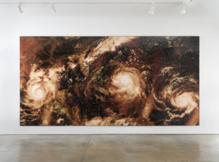 Teresita Fernandez, Caribbean Cosmos (2020), via Lehmann Maupin