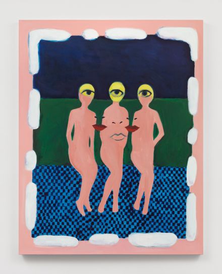 Becky Kolsrud, Inscape (Three Graces) (2021), via JTT