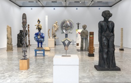 Between the Earth and Sky (Installation View), via Kasmin