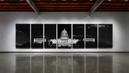 Robert Longo, Storm of Hope (Installation View), via Jeffrey Deitch