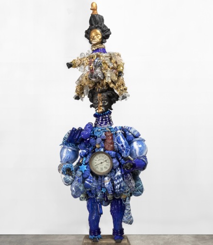 Vanessa German, Keep Dreaming! A Map to the power of imagination in times of war & sorrow (detail) (2017), via Kasmin