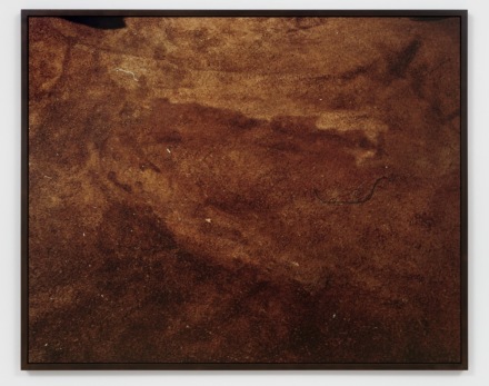 Lucas Blalock, Dirt, Was (2020), via Eva Presenhuber