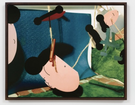 Lucas Blalock, M_M_M_M_M_ (Daisychain) (2020), via Eva Presenhuber