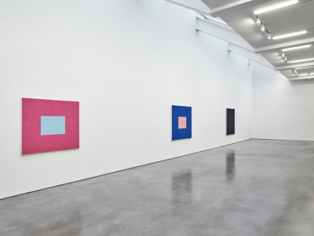 Peter Joseph, The Border Paintings (Installation View), via Lisson Gallery