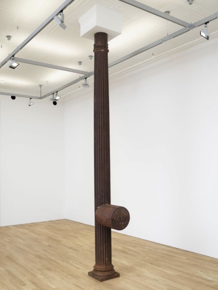 Oscar Tuazon, Tree of Smoke (2021), via Luhring Augustine