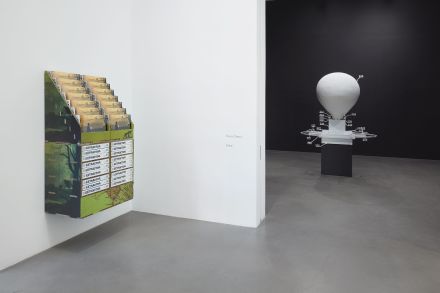 Simon Denny, Mine (2021), via Petzel