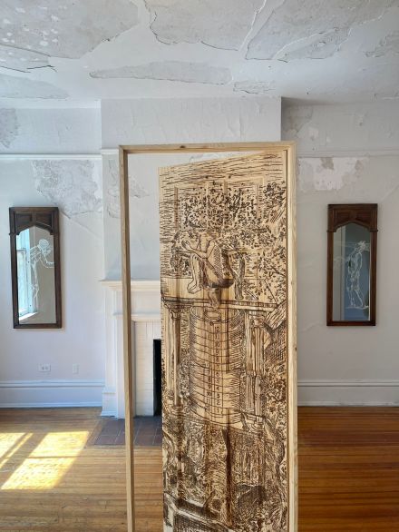 Cole Lu at Nir Altman, via Art Observed