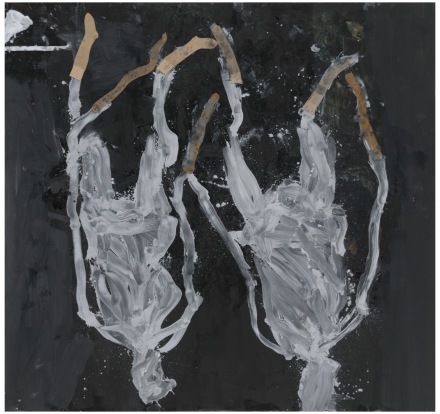 Georg Baselitz, Displaced Persons (2020), via Gagosian