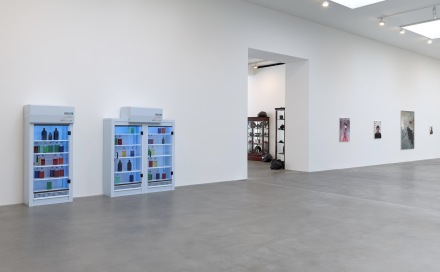 Damien Hirst, Fact Paintings and Fact Sculptures (Installation View), via Gagosian