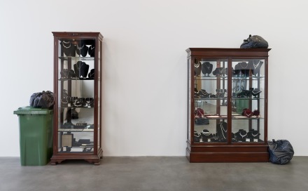 Damien Hirst, Fact Paintings and Fact Sculptures (Installation View), via Gagosian