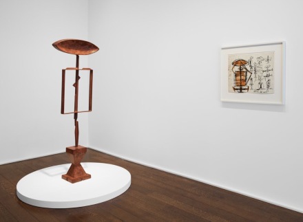 David Smith, Follow My Path (Installation View), via Hauser and Wirth