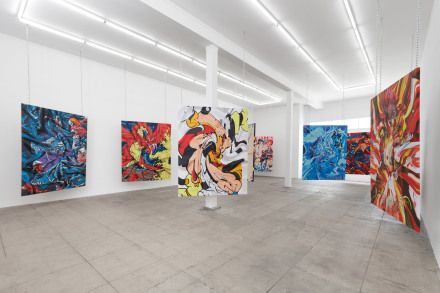 Eliza Douglas, Orgy of the Sick (Installation View), via Overduin