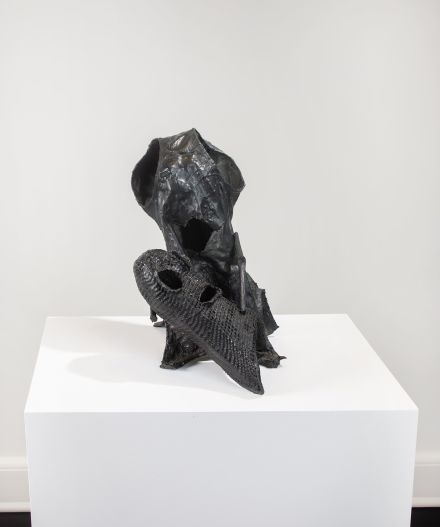 Jon Pylypchuk, Untitled (pieta) (2020), via Petzel