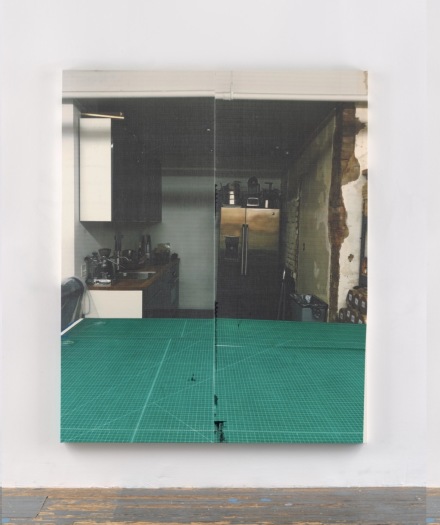 Wade Guyton, The Undoing (Installation View), via Matthew Marks