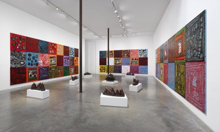 Yayoi Kusama, I Want Your Tears to Flow with the Words I Wrote (Installation View), via Victoria Miro